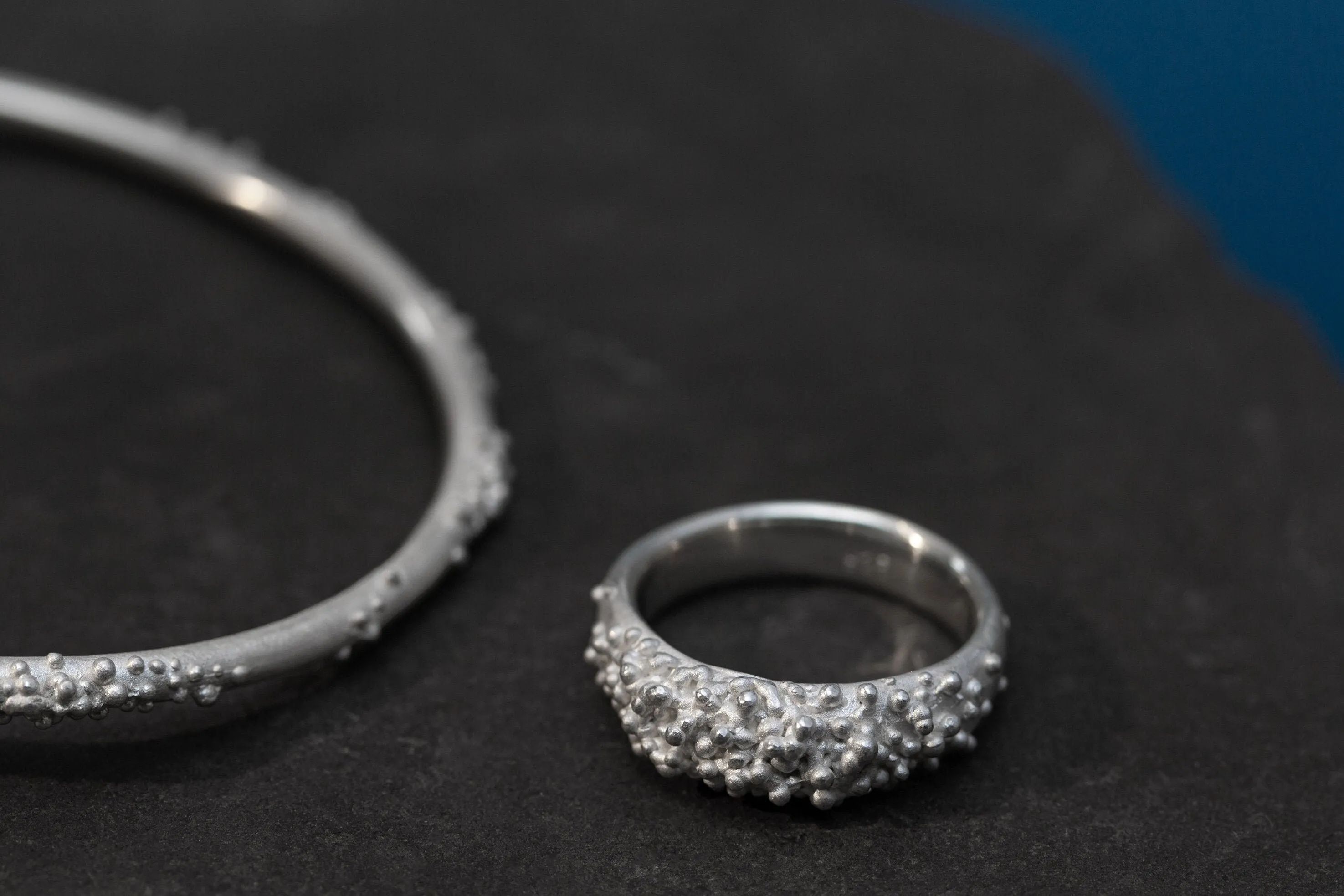 Dark Textured Ring