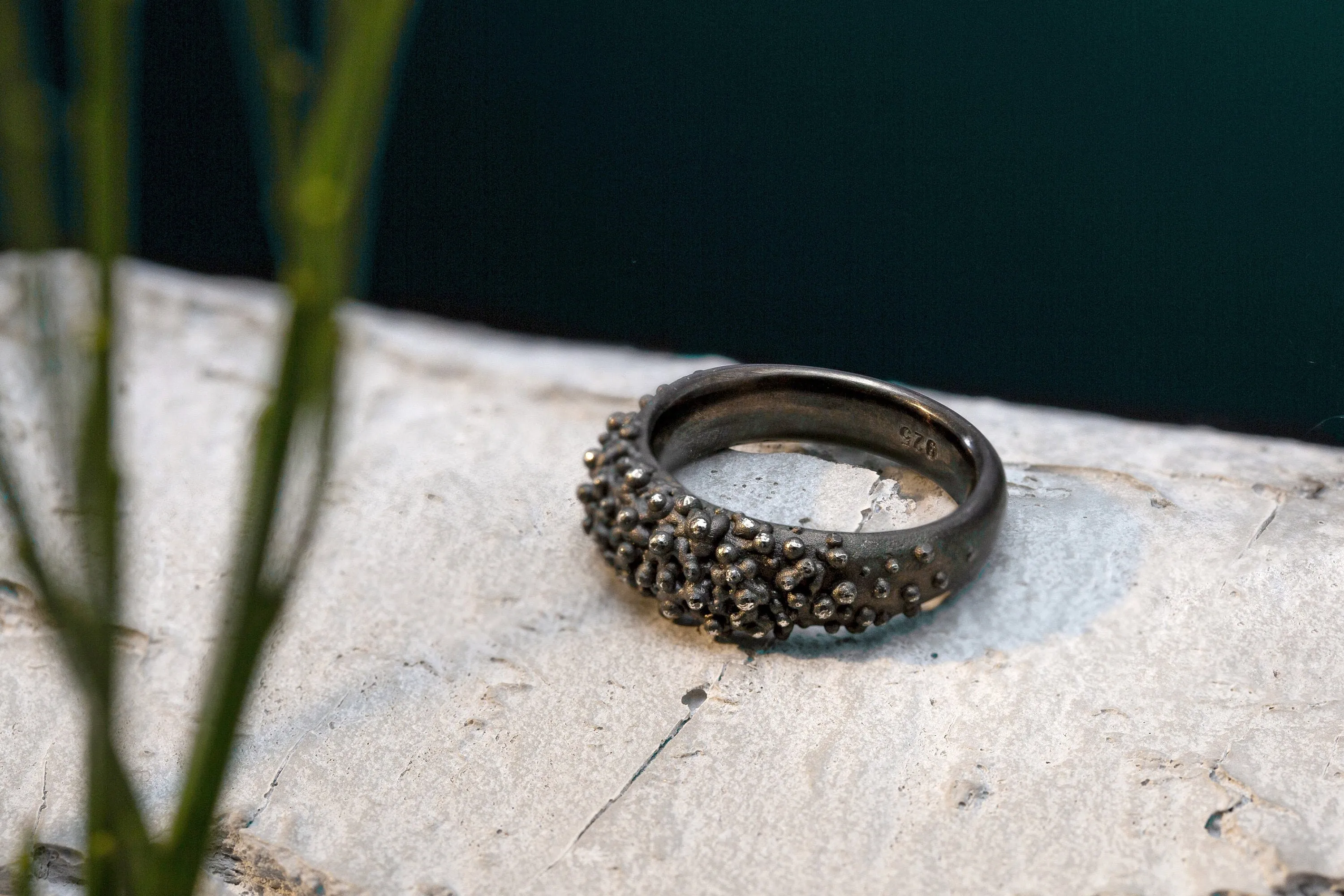 Dark Textured Ring