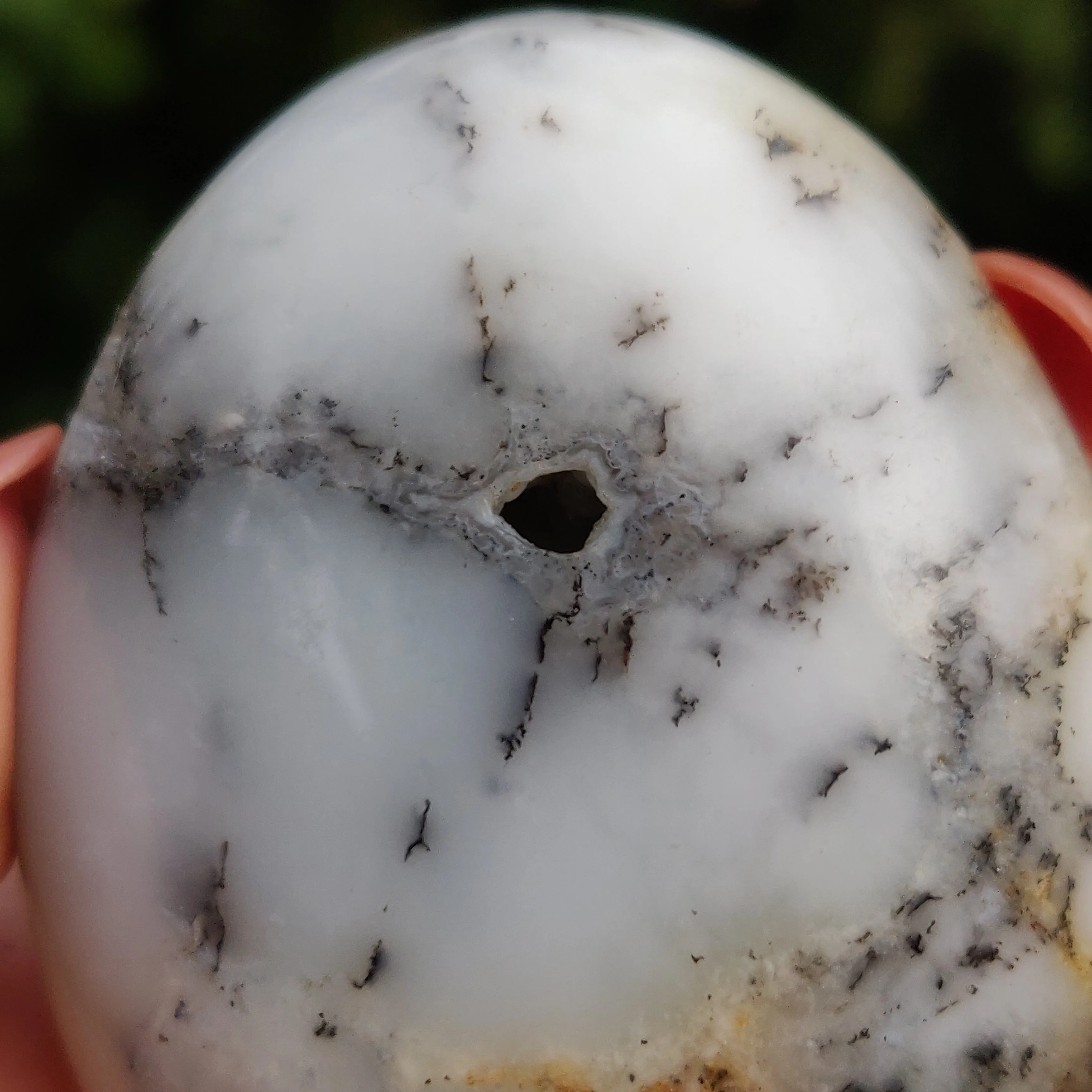 Dendritic Opal  Palm Stone (#14)