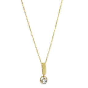 Diamond Drop Pendant