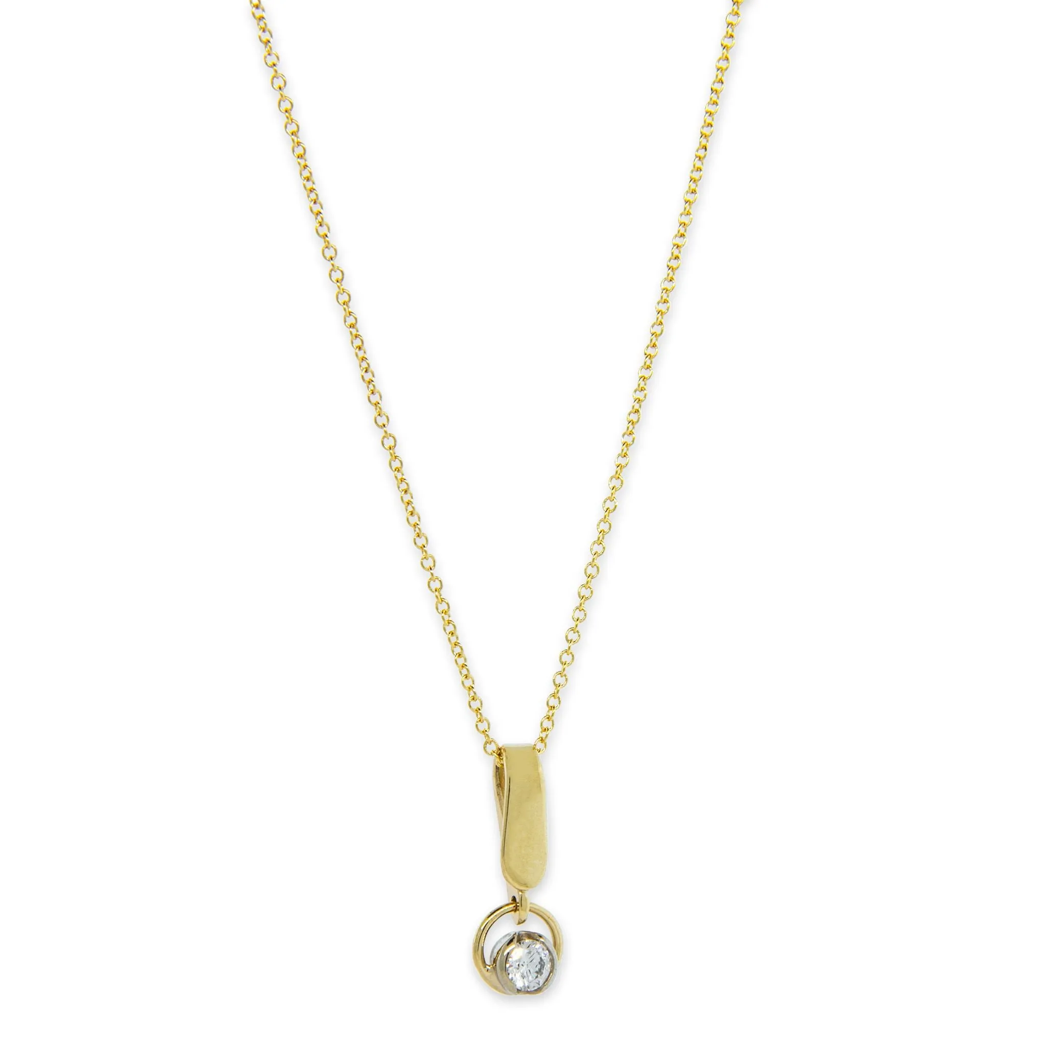 Diamond Drop Pendant