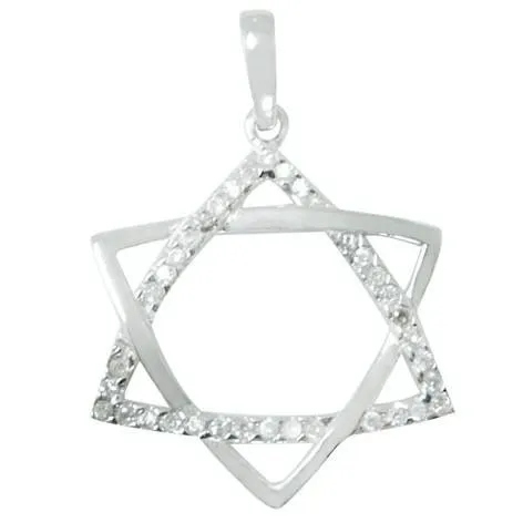 Diamond Star Pendant & Necklace