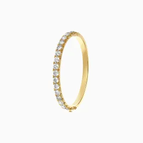 Diamond2 Oval Bangle