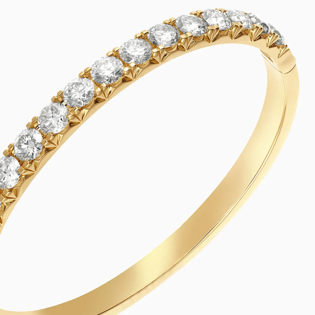 Diamond2 Oval Bangle
