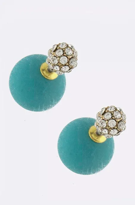 Double-Sided Ear Pops (Coral)