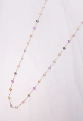 Dunbar Beaded Necklace LAVENDER