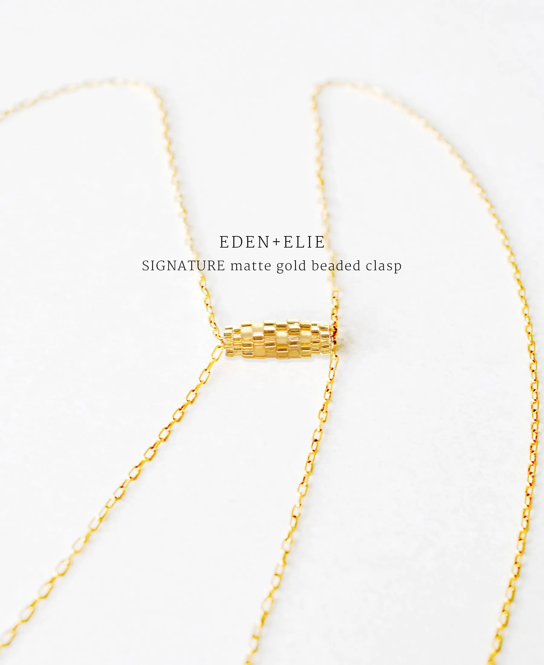 EDEN   ELIE Everyday Adjustable Length Necklace   Bangle Set - basic black
