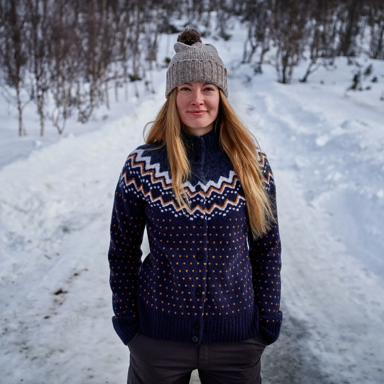 Fjällräven Övik Pom Hat Grey | Buy Fjällräven Övik Pom Hat Grey here | Outnorth