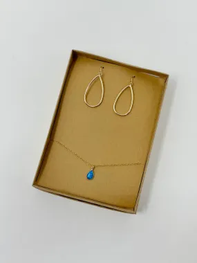 Gift Set | Nadia Earrings & Mila Necklace