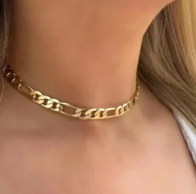 Gold Paris Chain Necklace