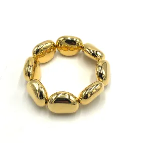 Golden pebbles Stretch Bracelet  - PREORDER