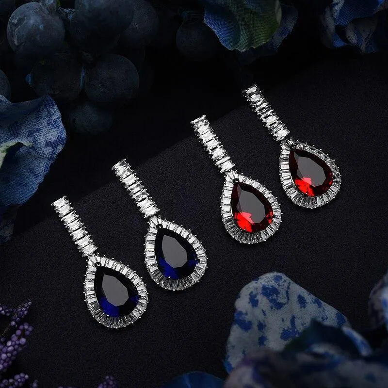 Gorgeous Wedding Jewelry with AAAA  Cubic Zirconia Diamonds and Crystals