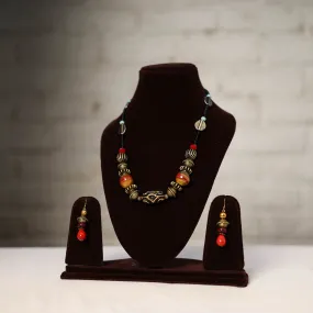 Handmade Beaded Necklace Set 272