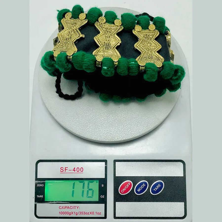 Handmade Green Vintage Choker Necklace