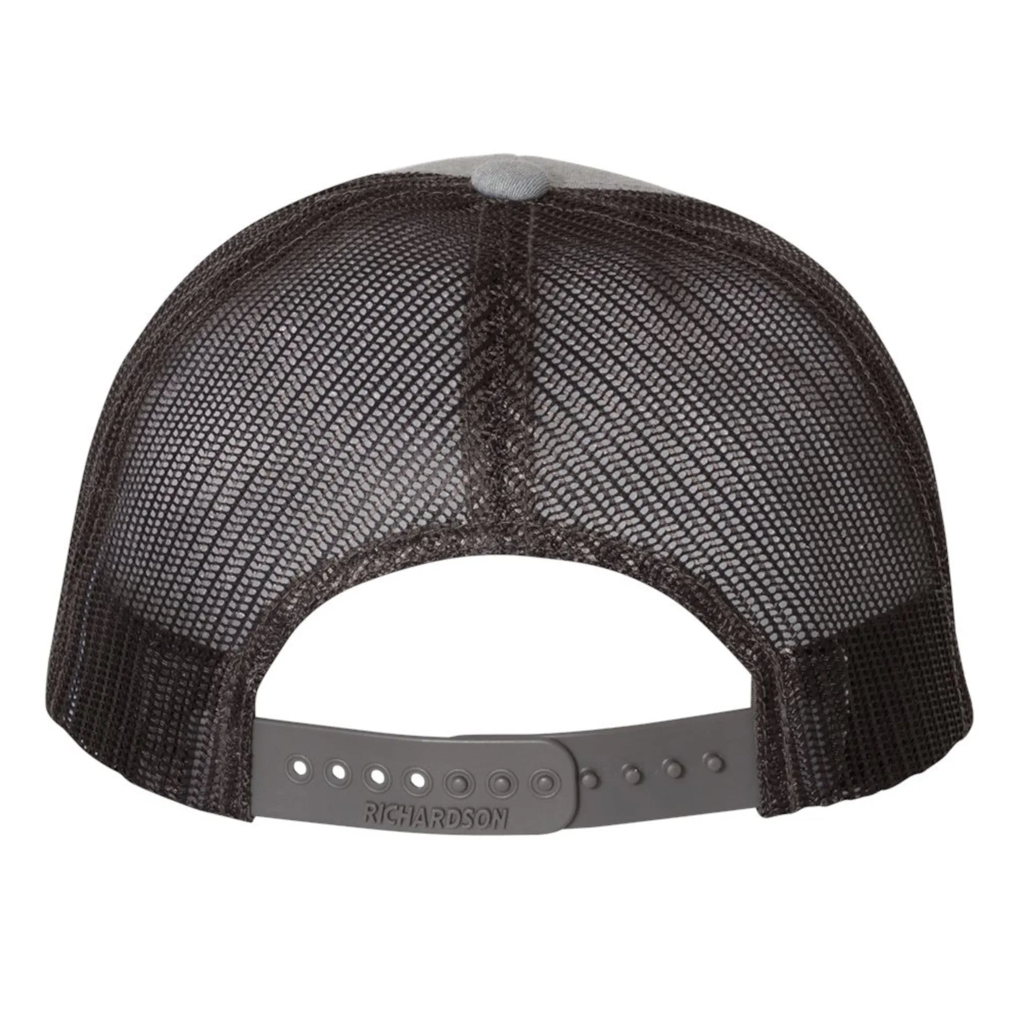 Interlocking DP Patch De Pere Snapback | Gray with Black Mesh