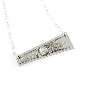International Rosedale Reversible Spoon Bar Necklace