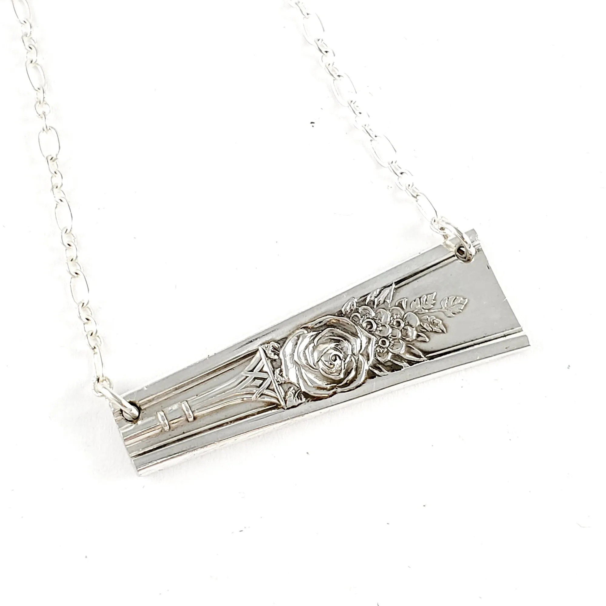 International Rosedale Reversible Spoon Bar Necklace