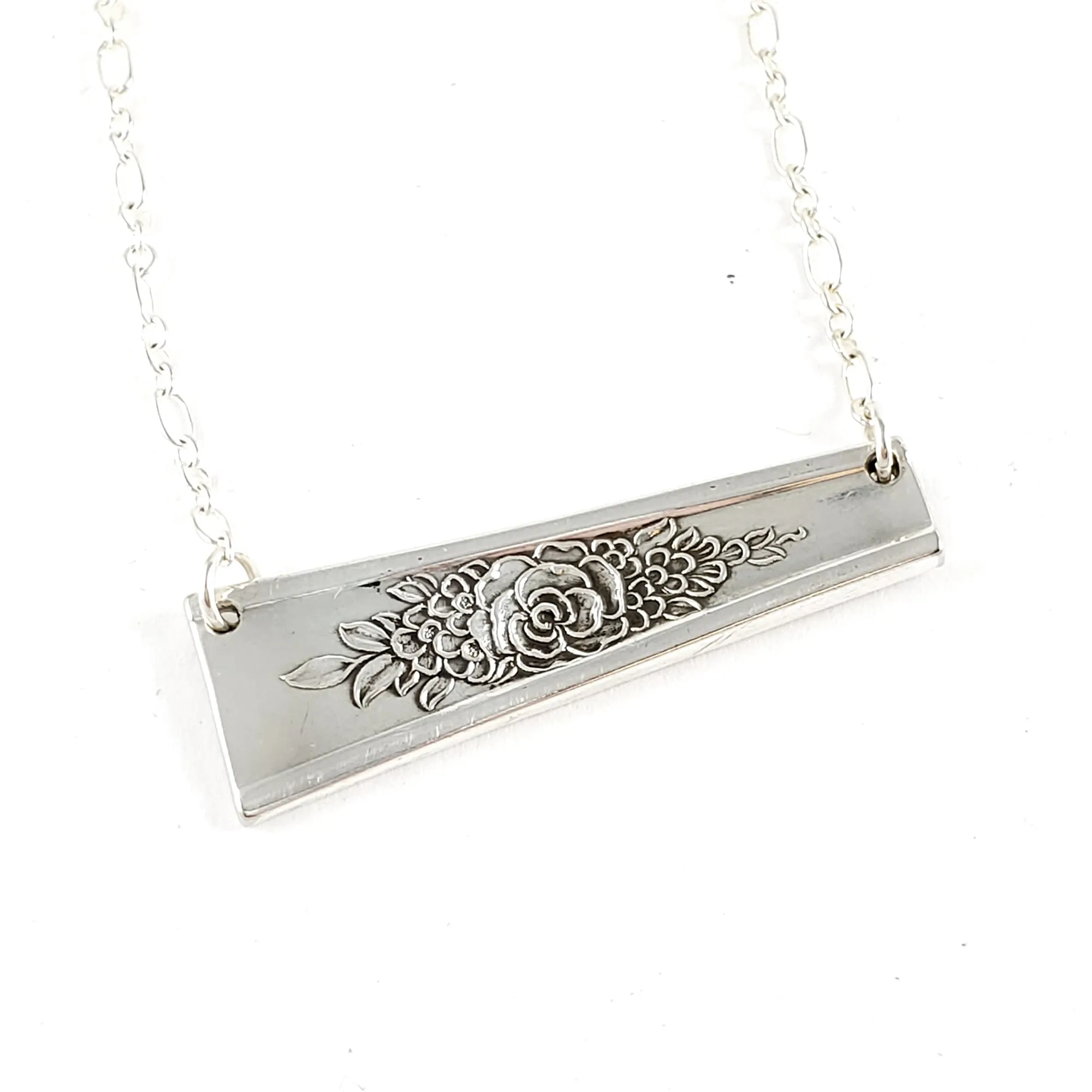 International Rosedale Reversible Spoon Bar Necklace
