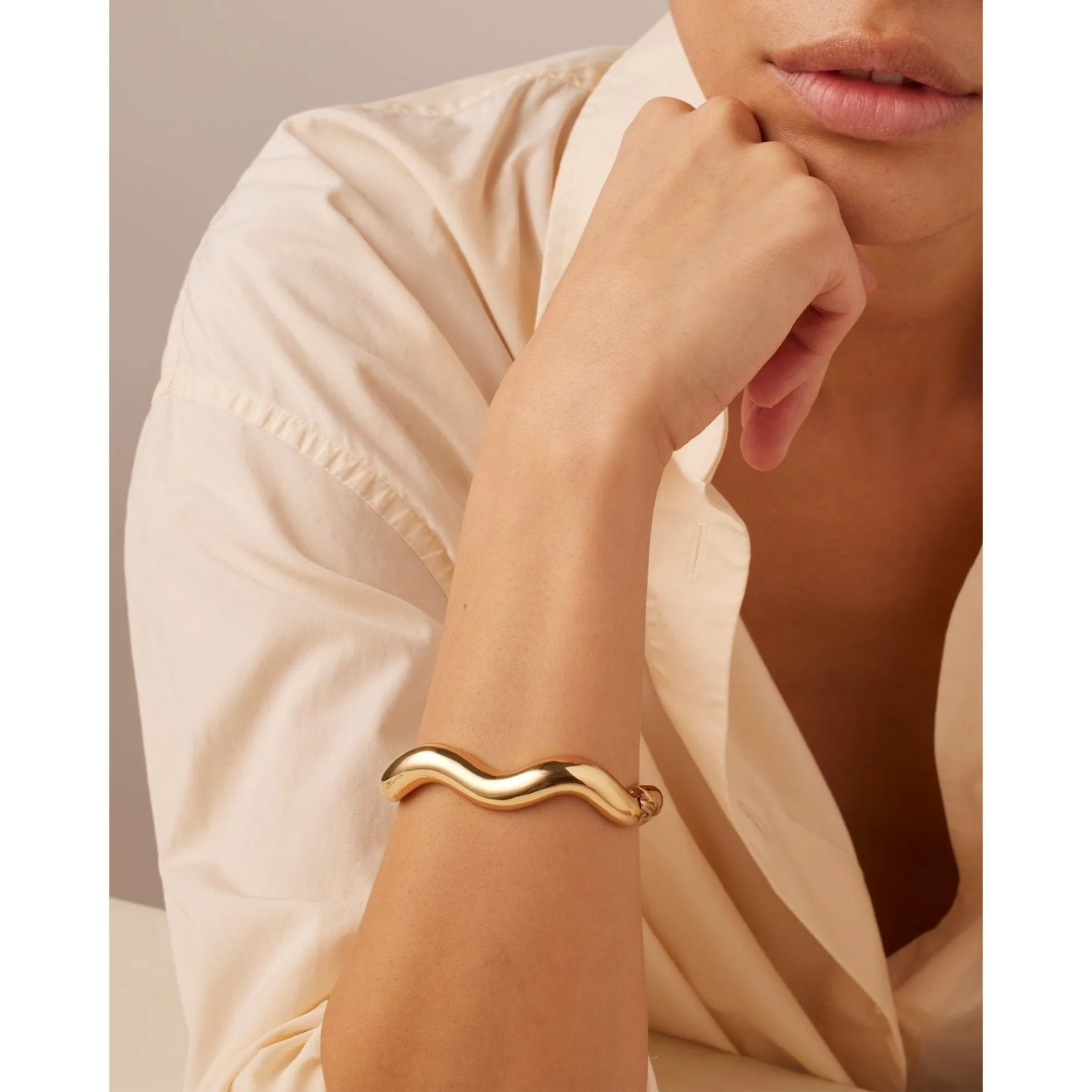 Jenny Bird Ola Bangle Gold
