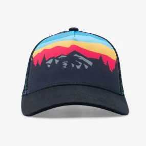 Kids Mountain Landscape Low Pro Curved Bill Hat