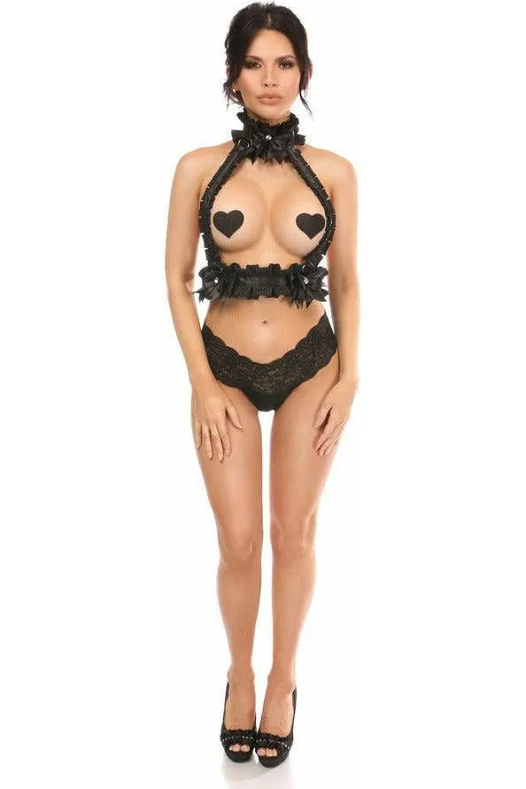 Kitten Collection Pinstripe Double Strap Body Harness