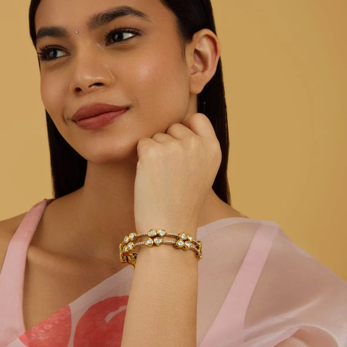 Kundan Bangle 177606