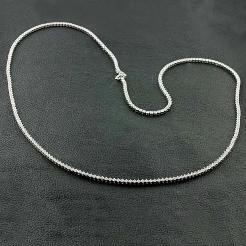 Long Diamond Necklace