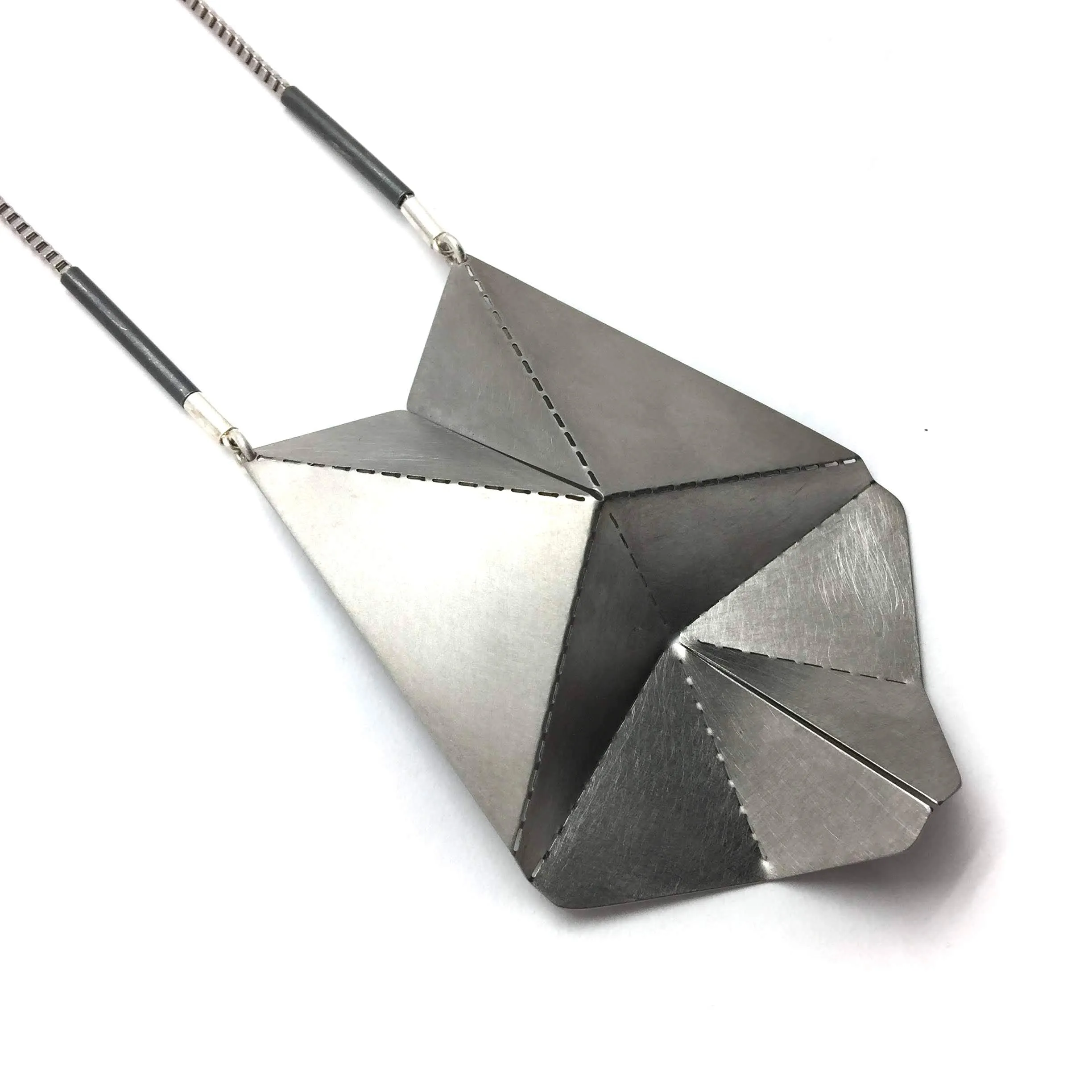 Long Origami Necklace