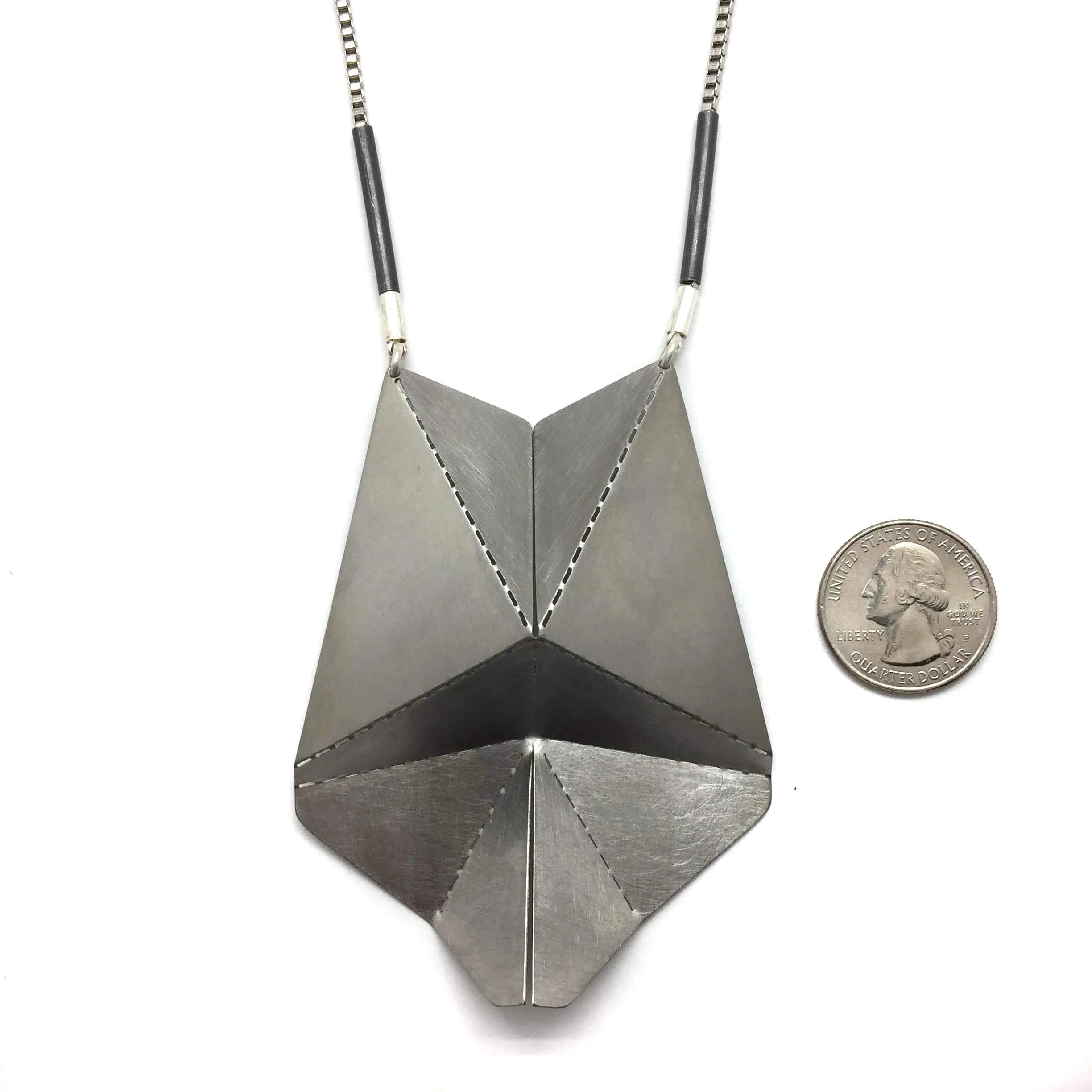Long Origami Necklace