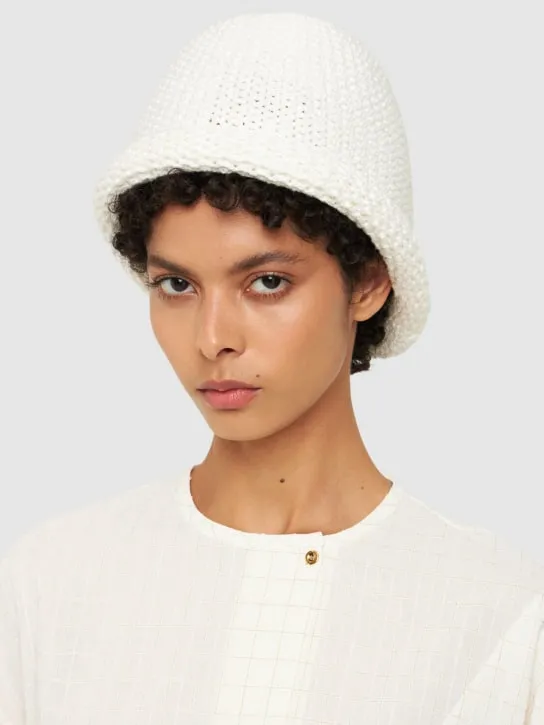 Loro Piana   Hida Cloche cotton blend hat 