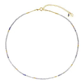 Manyara Choker Necklace ~ Tanzanite