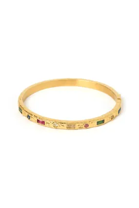 Melrose Gold Cuff Bangle