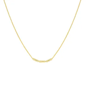 Mini Barrel Trio Adjustable Necklace