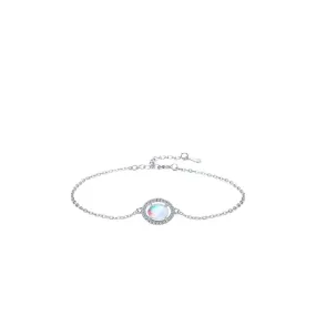 Moonlight Stone Sterling Silver Bracelet