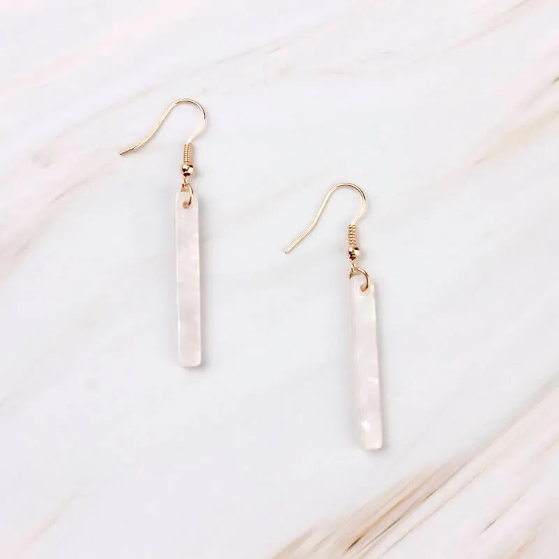Moonstone Dangle Earrings