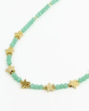 My Doris Beaded Star Necklace