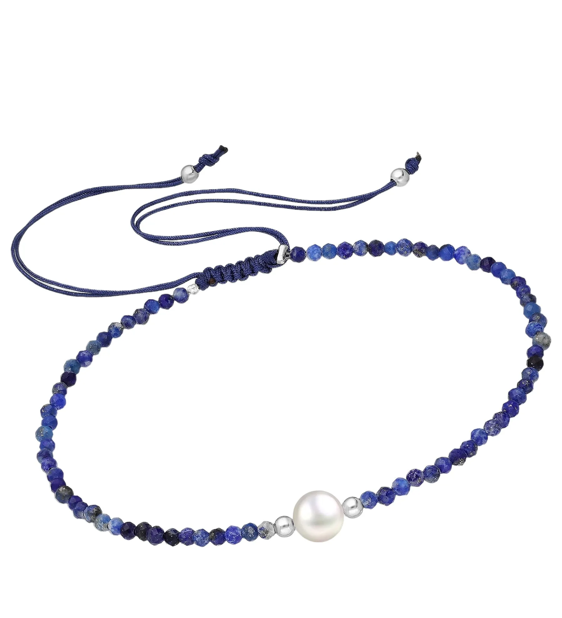 Natural Gemstone and Pearl Bead Bracelet Birthstone Luxury Adjustable Chakra Hypoallergenic KESLEY Luxury Jewelry