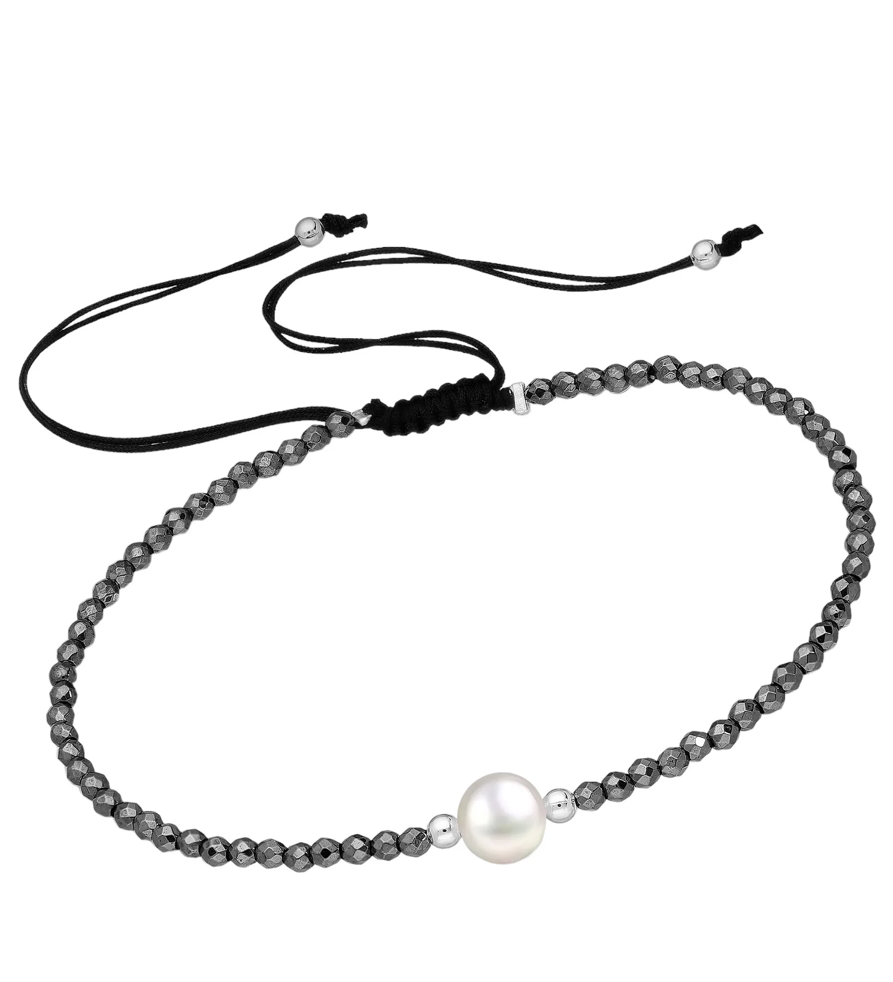 Natural Gemstone and Pearl Bead Bracelet Birthstone Luxury Adjustable Chakra Hypoallergenic KESLEY Luxury Jewelry