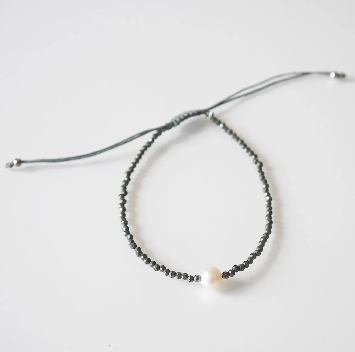 Natural Gemstone and Pearl Bead Bracelet Birthstone Luxury Adjustable Chakra Hypoallergenic KESLEY Luxury Jewelry
