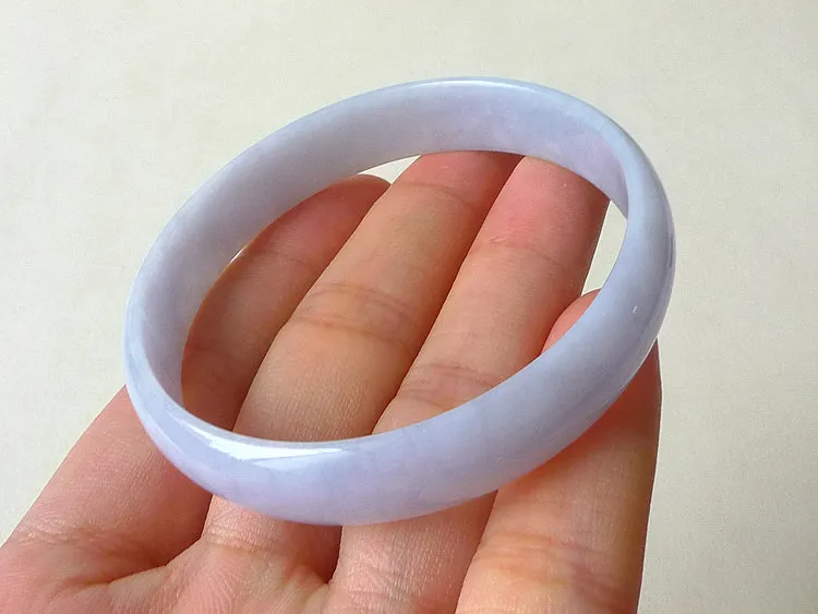Natural Jade Bangle Jadeite Bangle Internal Diameter 51.5mm BER552