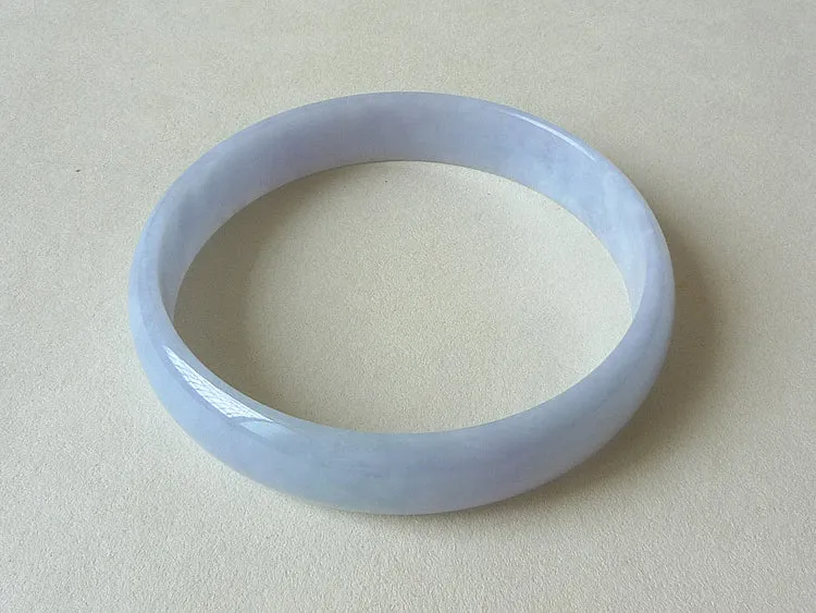 Natural Jade Bangle Jadeite Bangle Internal Diameter 51.5mm BER552