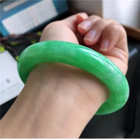 Natural Jade Bangle Jadeite Bangle Internal Diameter 57.7mm C9032524