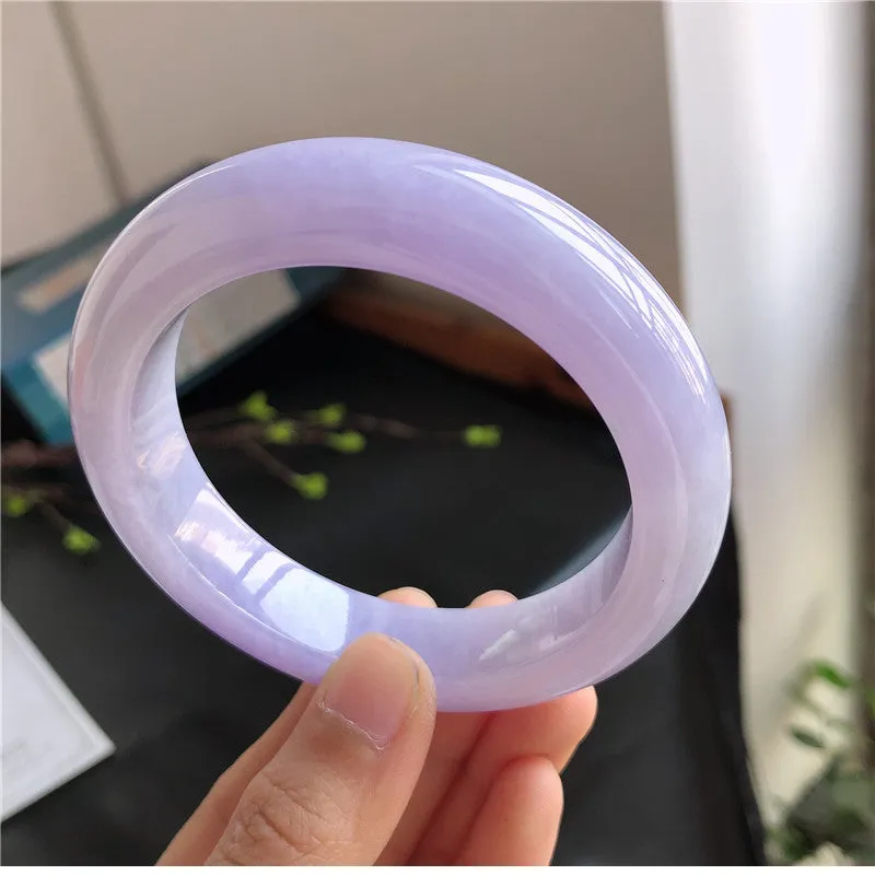 Natural Jade Bangle Jadeite Bangle Internal Diameter 58mm 00904