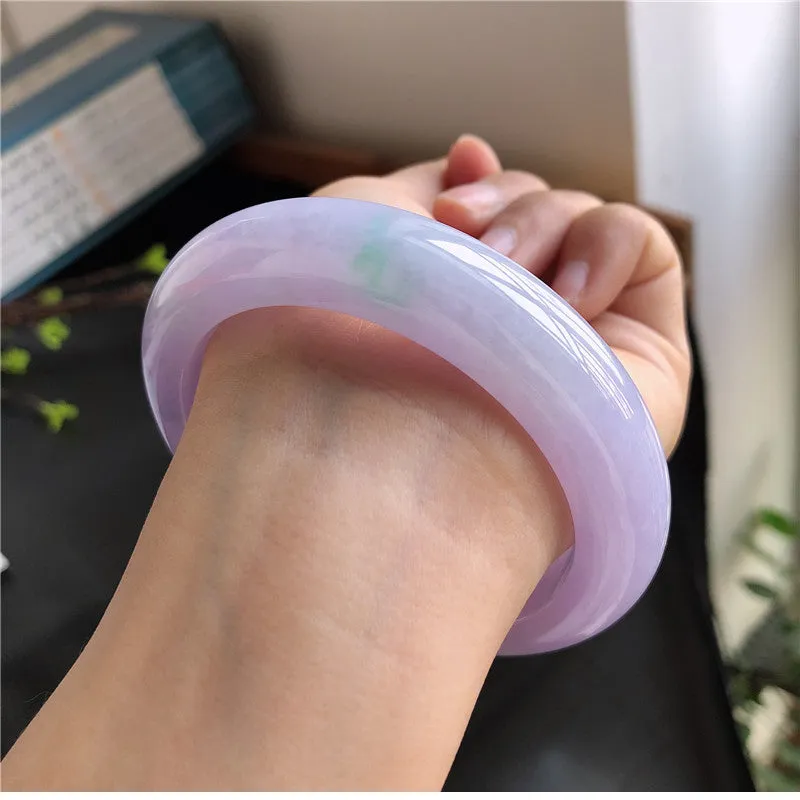 Natural Jade Bangle Jadeite Bangle Internal Diameter 58mm 00904