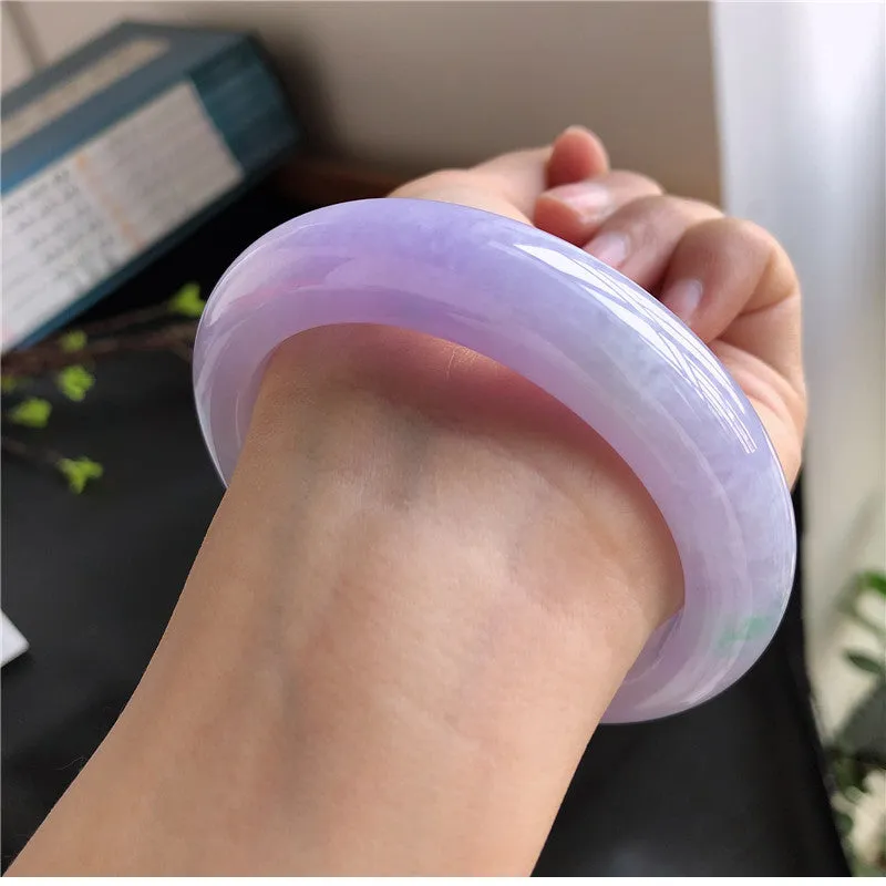 Natural Jade Bangle Jadeite Bangle Internal Diameter 58mm 00904