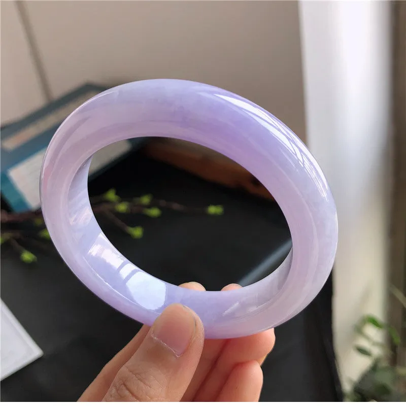 Natural Jade Bangle Jadeite Bangle Internal Diameter 58mm 00904