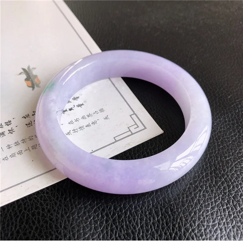 Natural Jade Bangle Jadeite Bangle Internal Diameter 58mm 00904