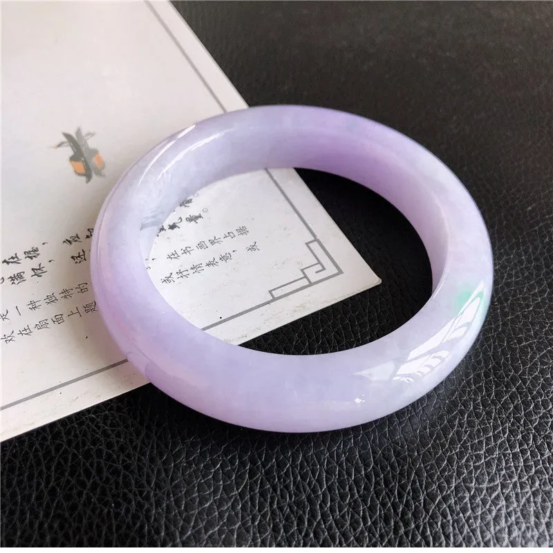 Natural Jade Bangle Jadeite Bangle Internal Diameter 58mm 00904