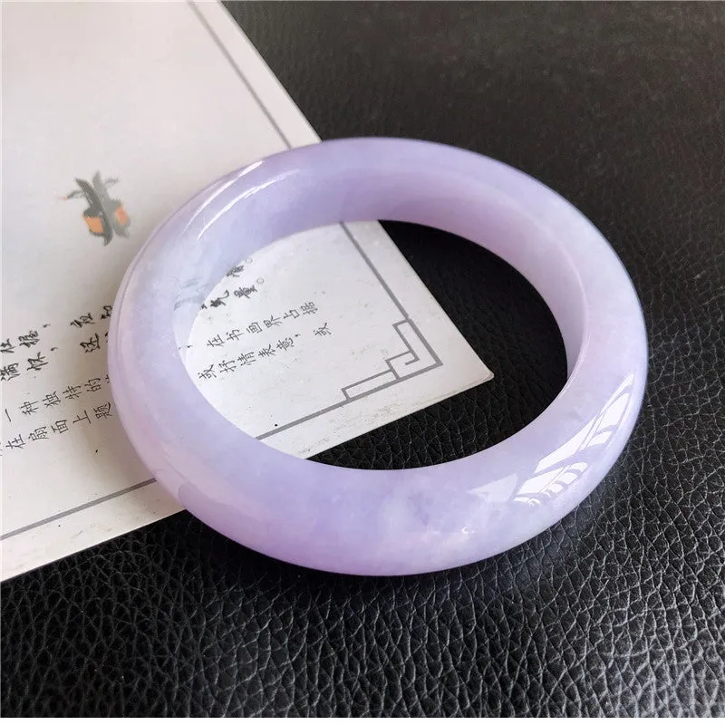 Natural Jade Bangle Jadeite Bangle Internal Diameter 58mm 00904