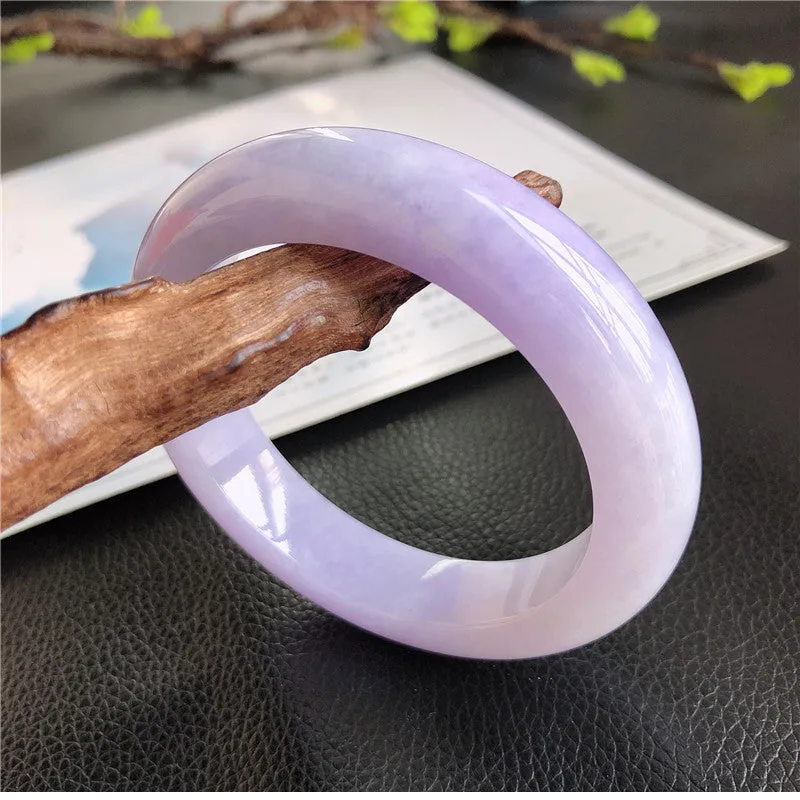 Natural Jade Bangle Jadeite Bangle Internal Diameter 58mm 00904